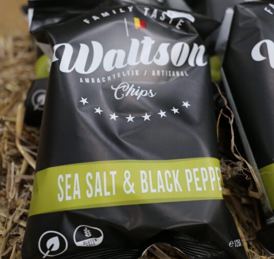 Waltson sea salt & black pepper chips - boer Olivier