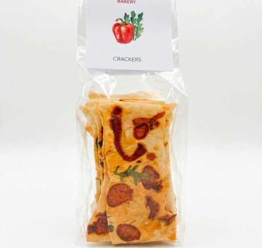 Paprika cracker